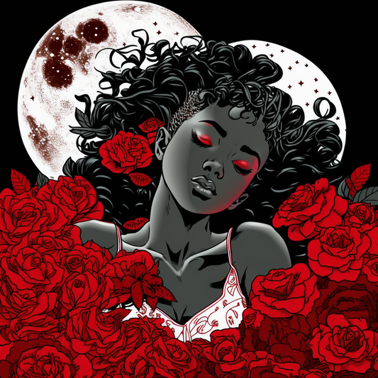 Rose illustration Portrait